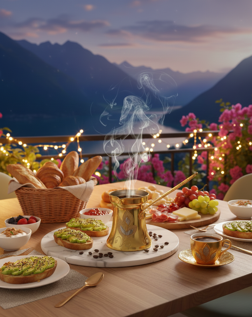 Kupfer-Cezve – Handwerk mit Charakter