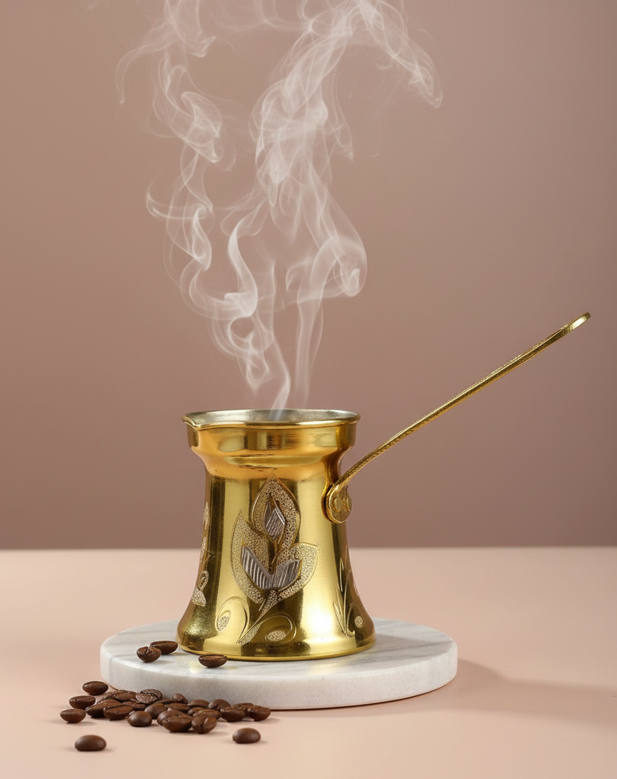 Kupfer-Cezve – Handwerk mit Charakter